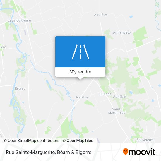 Rue Sainte-Marguerite plan