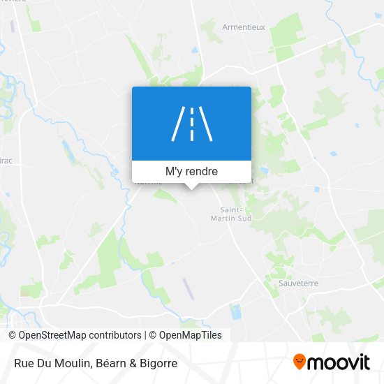 Rue Du Moulin plan