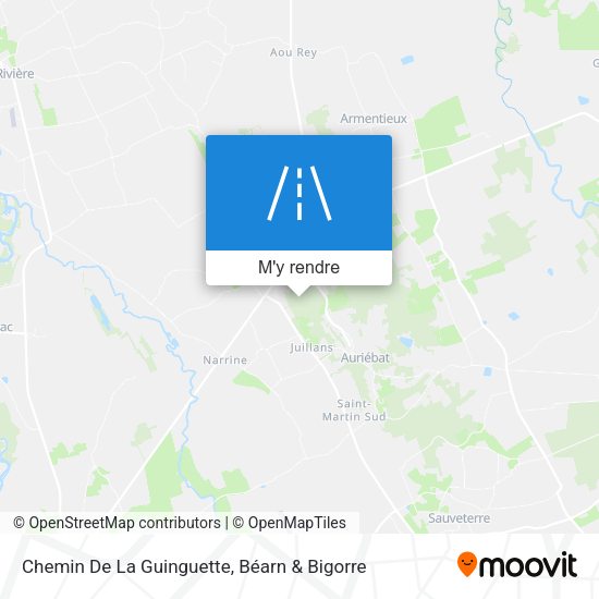 Chemin De La Guinguette plan
