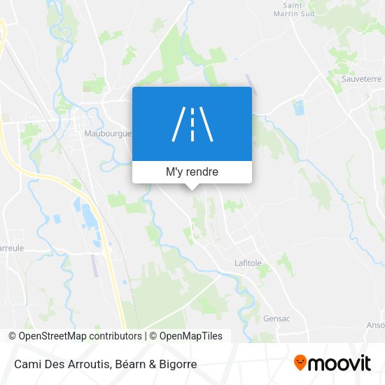 Cami Des Arroutis plan