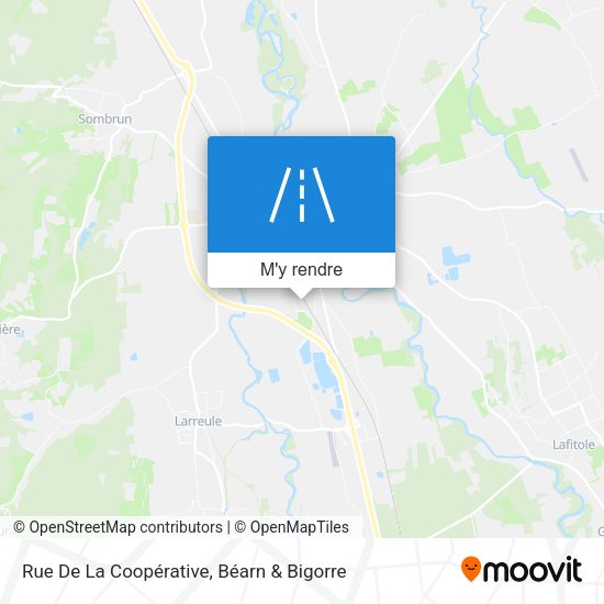Rue De La Coopérative plan