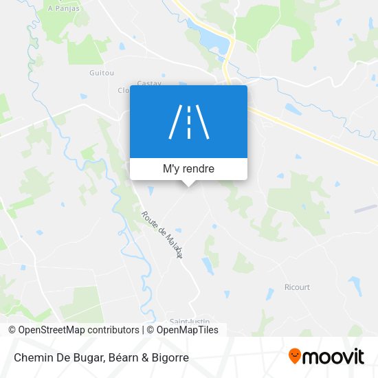 Chemin De Bugar plan