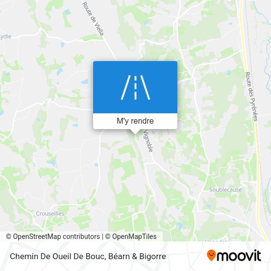 Chemin De Oueil De Bouc plan