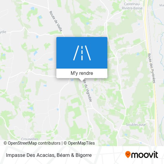 Impasse Des Acacias plan