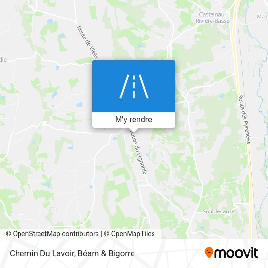 Chemin Du Lavoir plan