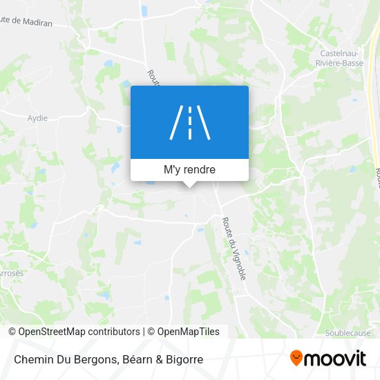 Chemin Du Bergons plan