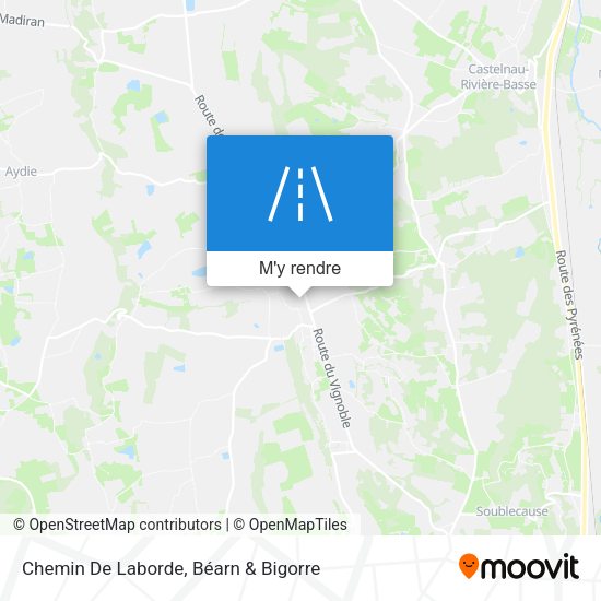 Chemin De Laborde plan