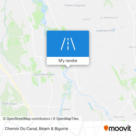 Chemin Du Canal plan