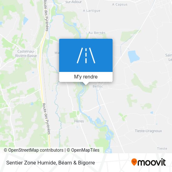 Sentier Zone Humide plan