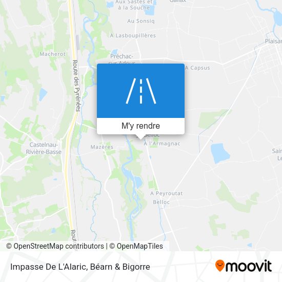 Impasse De L'Alaric plan