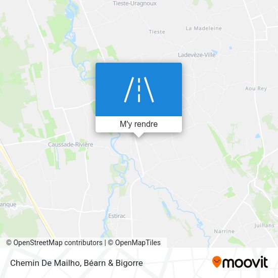 Chemin De Mailho plan
