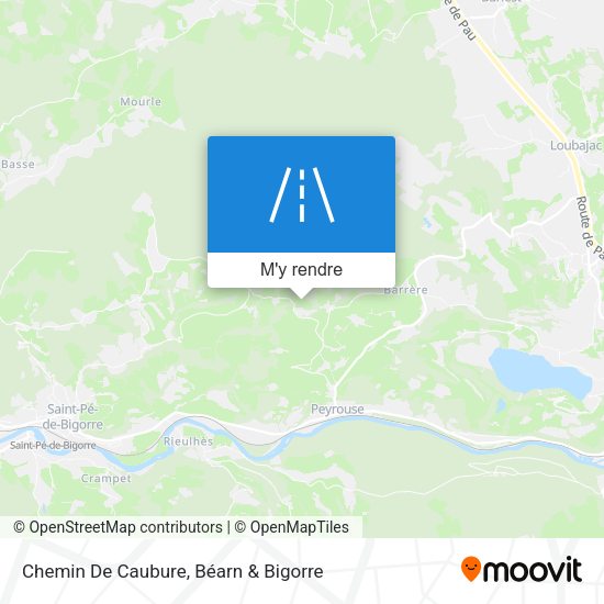 Chemin De Caubure plan