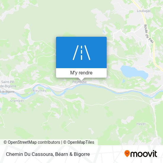 Chemin Du Cassoura plan