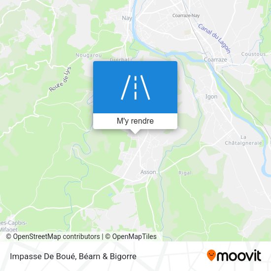 Impasse De Boué plan