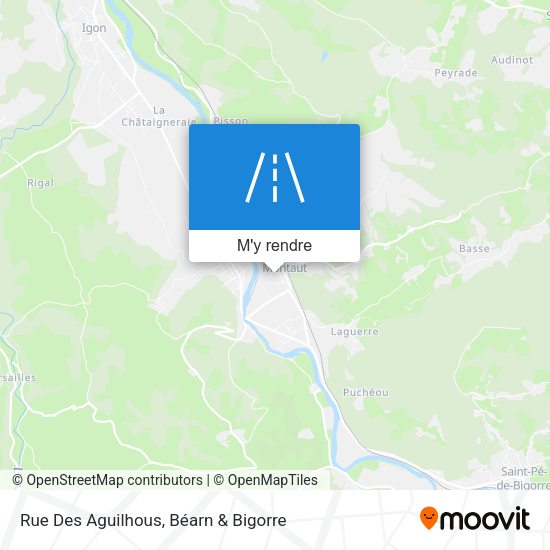 Rue Des Aguilhous plan