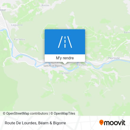 Route De Lourdes plan