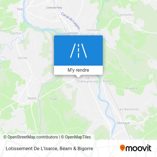Lotissement De L'Isarce plan