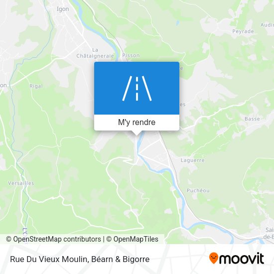 Rue Du Vieux Moulin plan