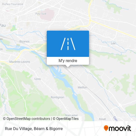 Rue Du Village plan