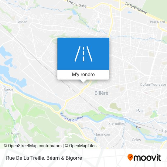 Rue De La Treille plan
