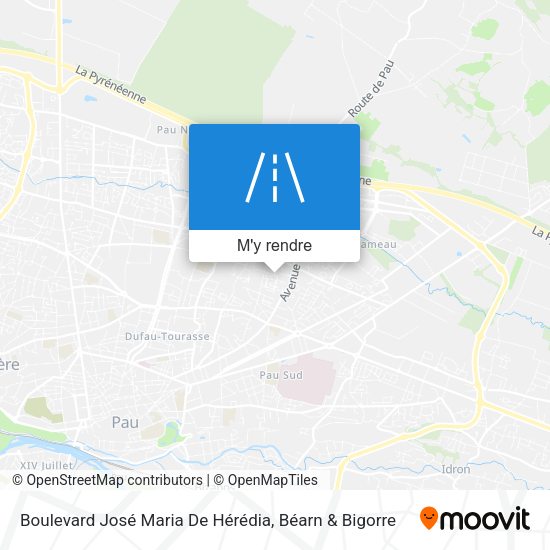 Boulevard José Maria De Hérédia plan