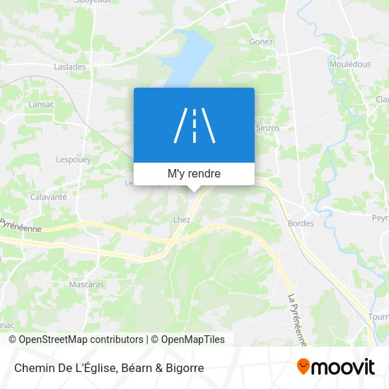 Chemin De L'Église plan