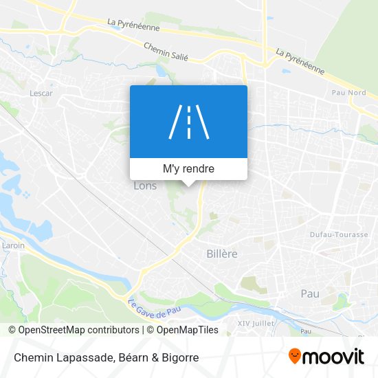Chemin Lapassade plan