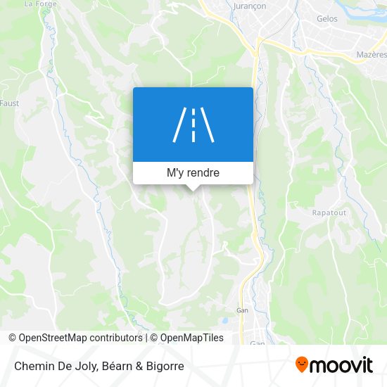 Chemin De Joly plan