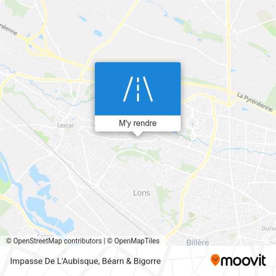 Impasse De L'Aubisque plan