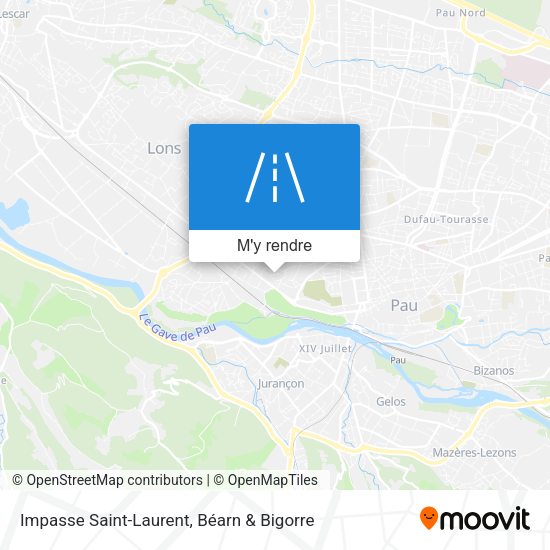 Impasse Saint-Laurent plan