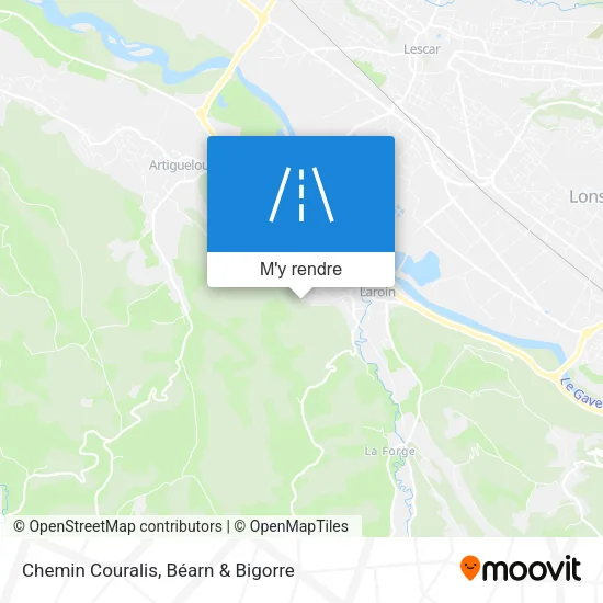 Chemin Couralis plan