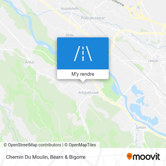 Chemin Du Moulin plan