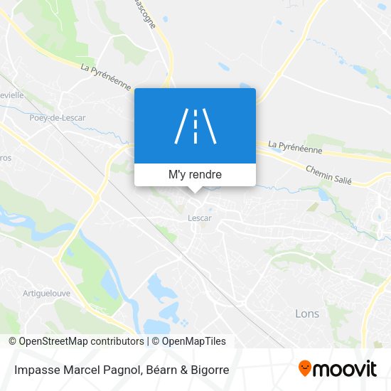 Impasse Marcel Pagnol plan