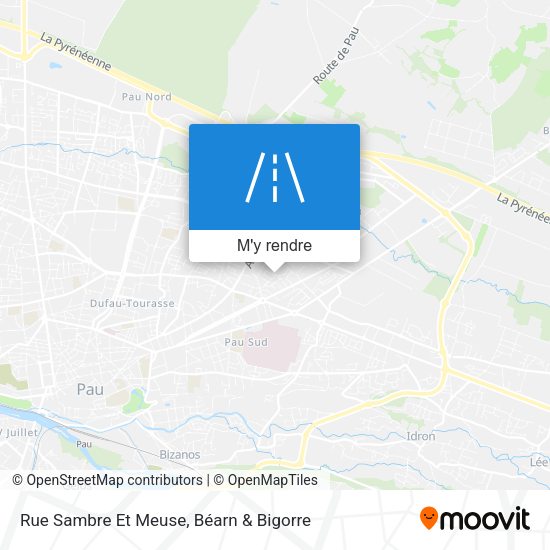 Rue Sambre Et Meuse plan