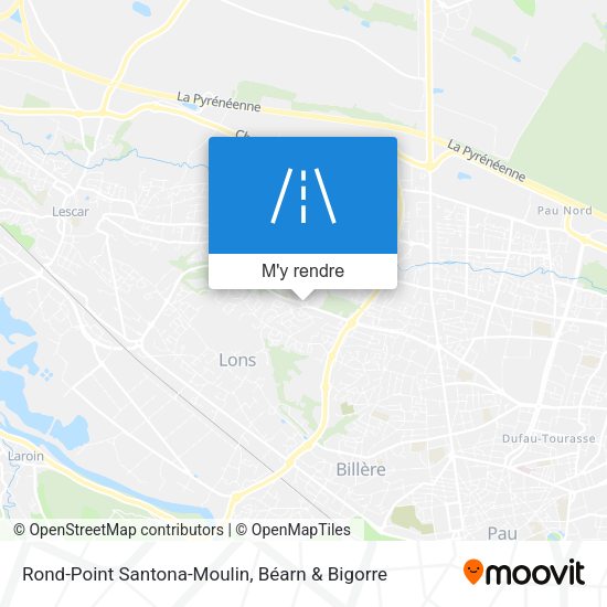 Rond-Point Santona-Moulin plan