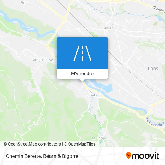 Chemin Berette plan