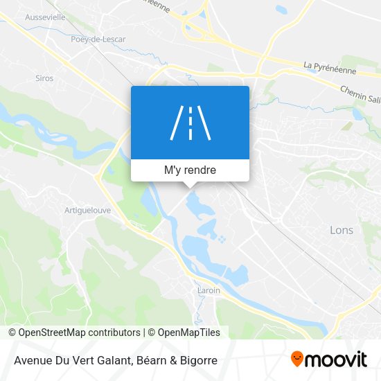 Avenue Du Vert Galant plan