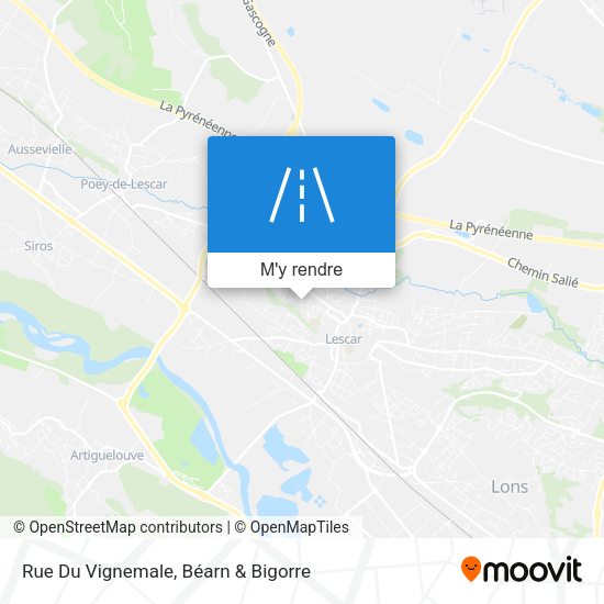 Rue Du Vignemale plan