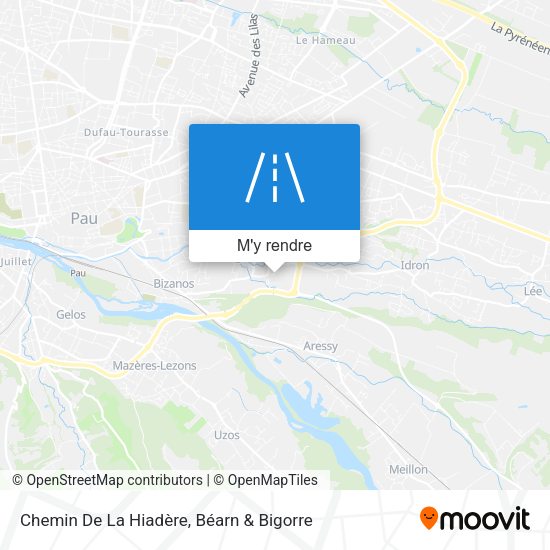 Chemin De La Hiadère plan