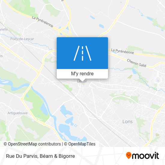 Rue Du Parvis plan