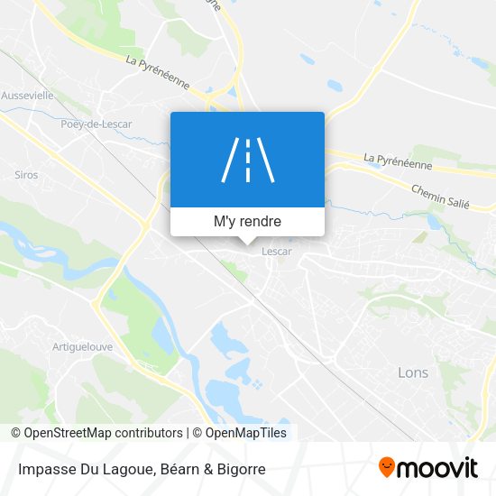 Impasse Du Lagoue plan