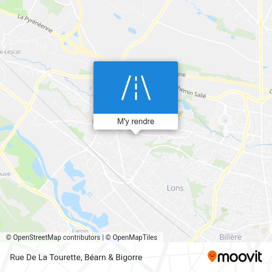 Rue De La Tourette plan
