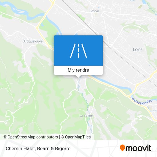 Chemin Halet plan