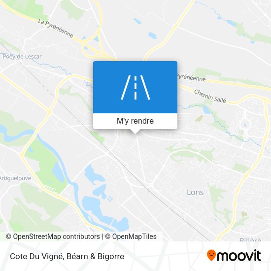 Cote Du Vigné plan
