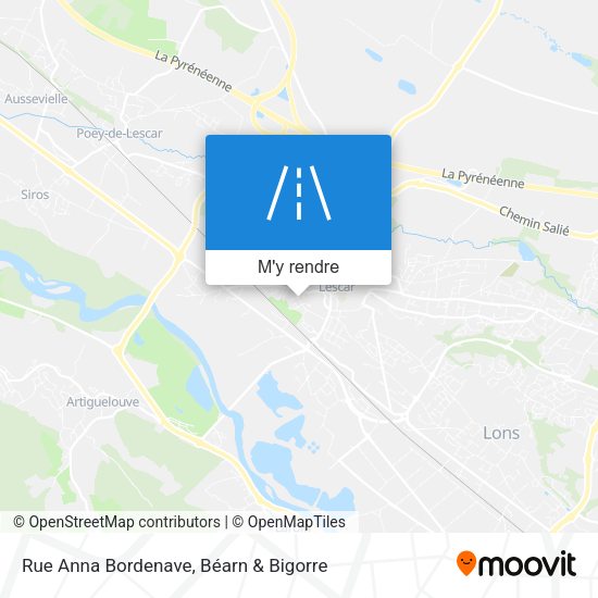 Rue Anna Bordenave plan