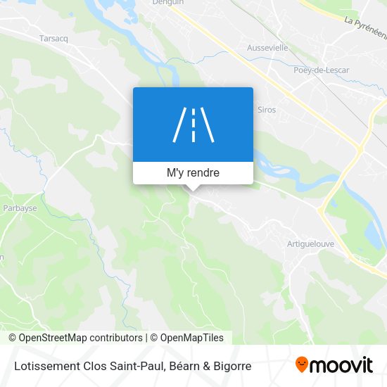 Lotissement Clos Saint-Paul plan