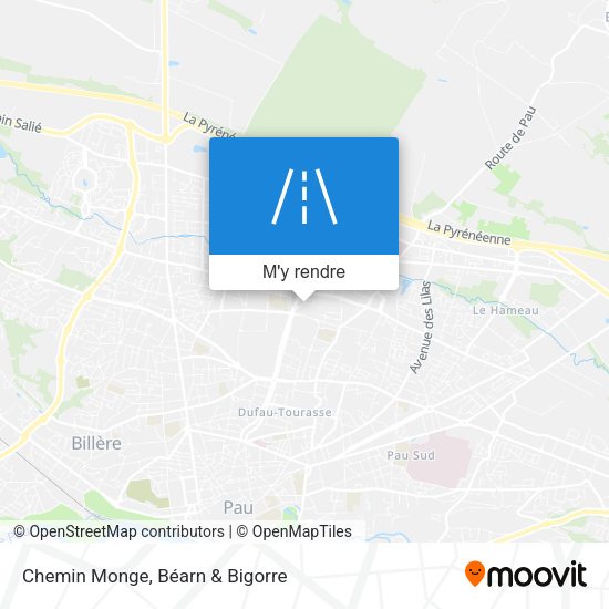Chemin Monge plan