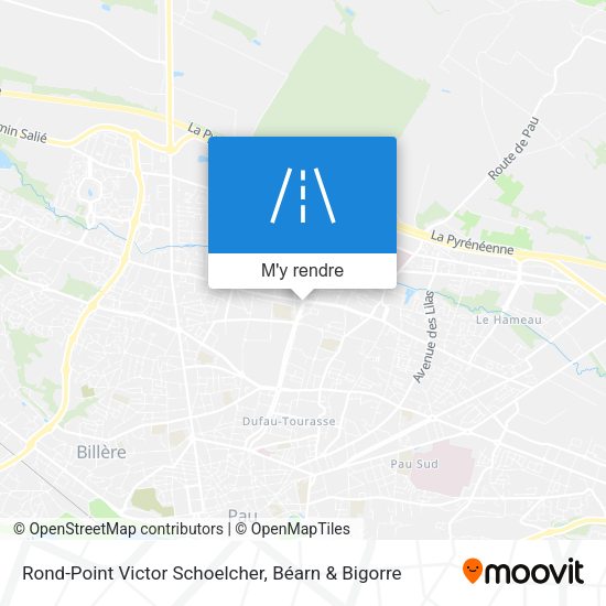 Rond-Point Victor Schoelcher plan