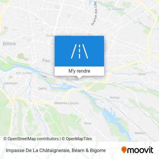 Impasse De La Châtaigneraie plan