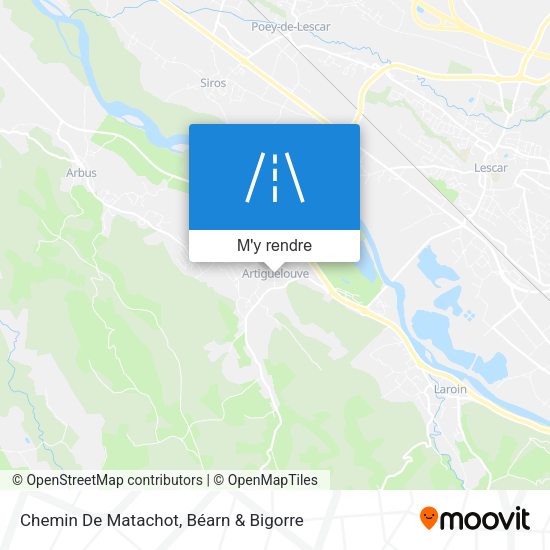 Chemin De Matachot plan